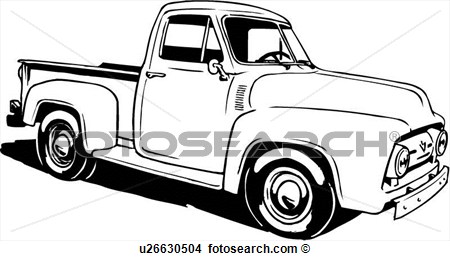 Ford Pickup Truck Clip Art