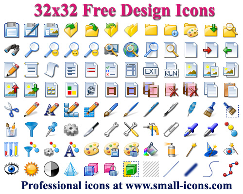Free 32X32 Icons ICO