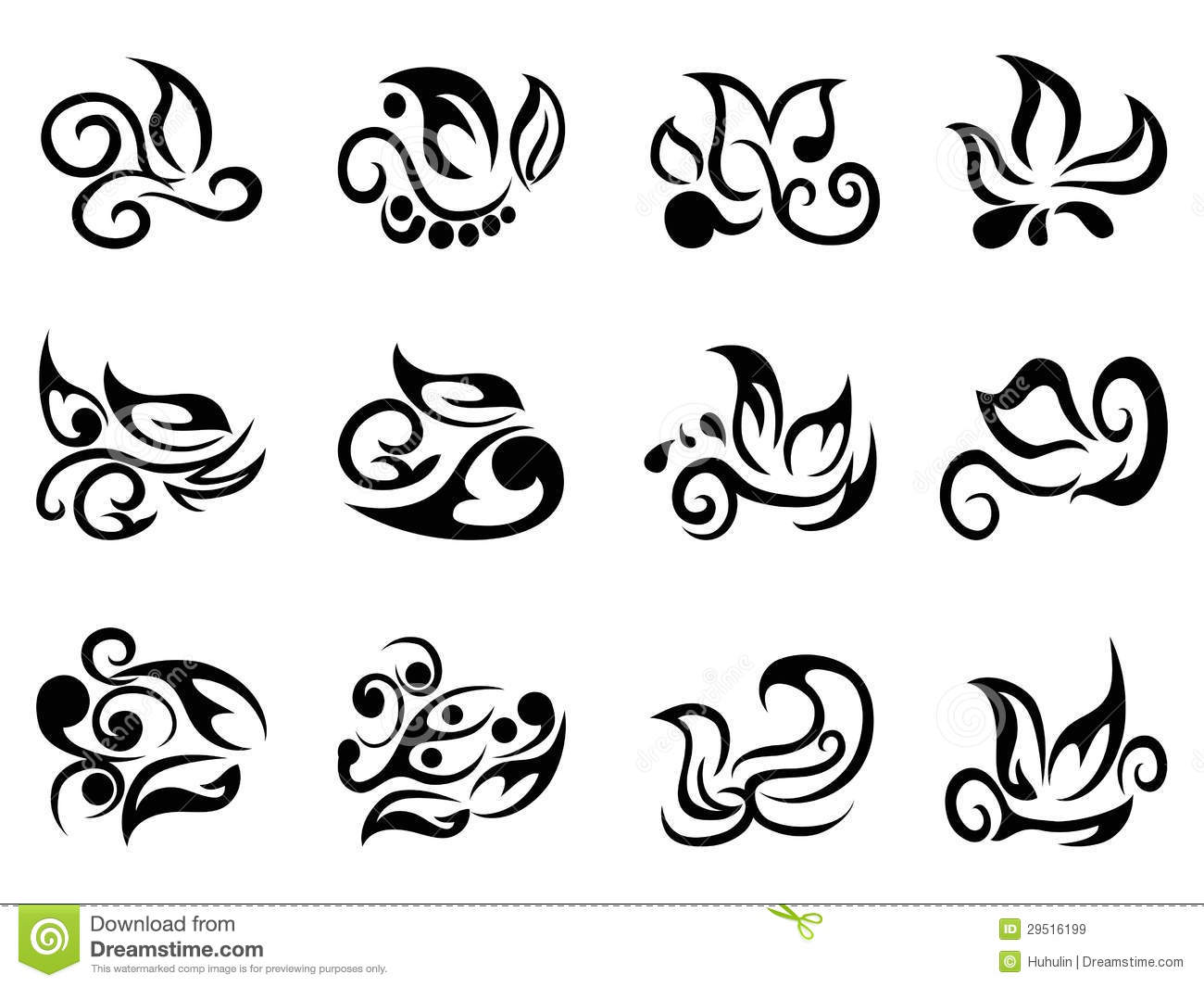 Free Calligraphic Design Elements