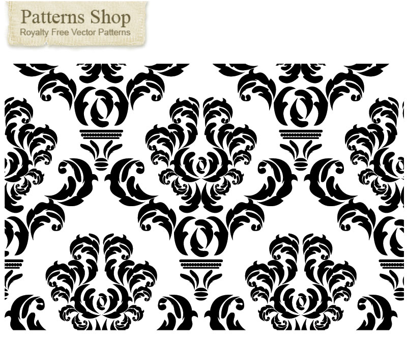 Free Printable Damask Pattern