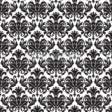 Free Seamless Damask Pattern