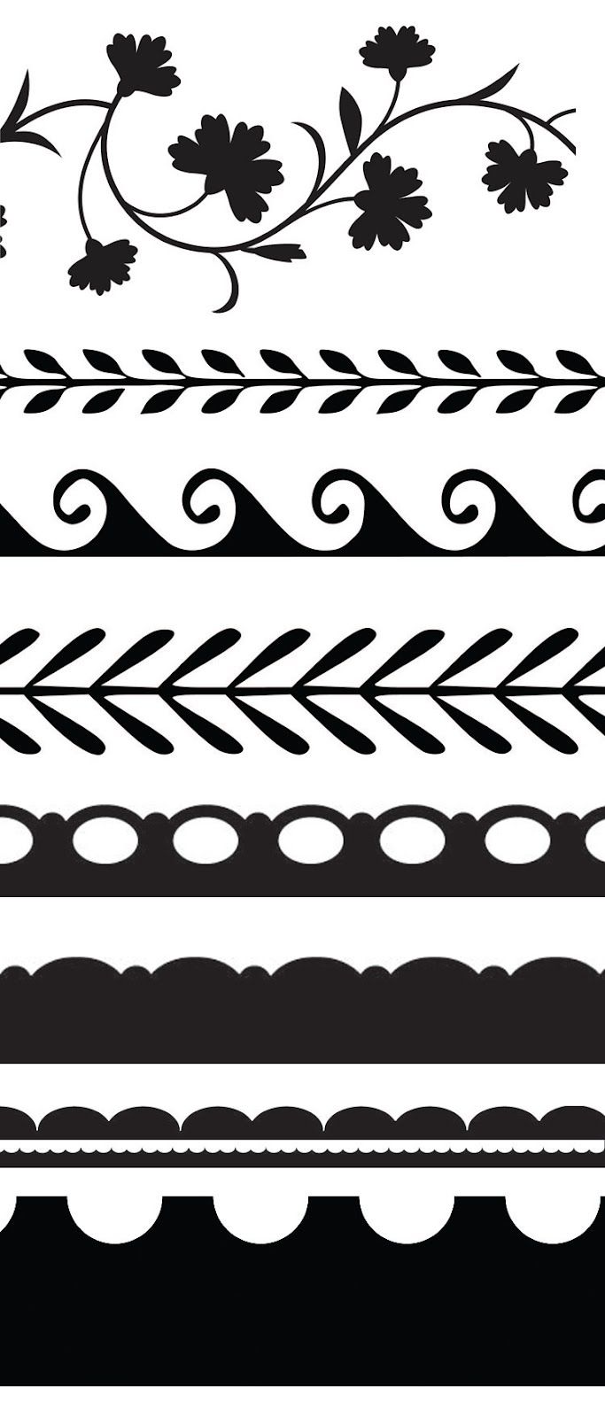 Free SVG Border Designs