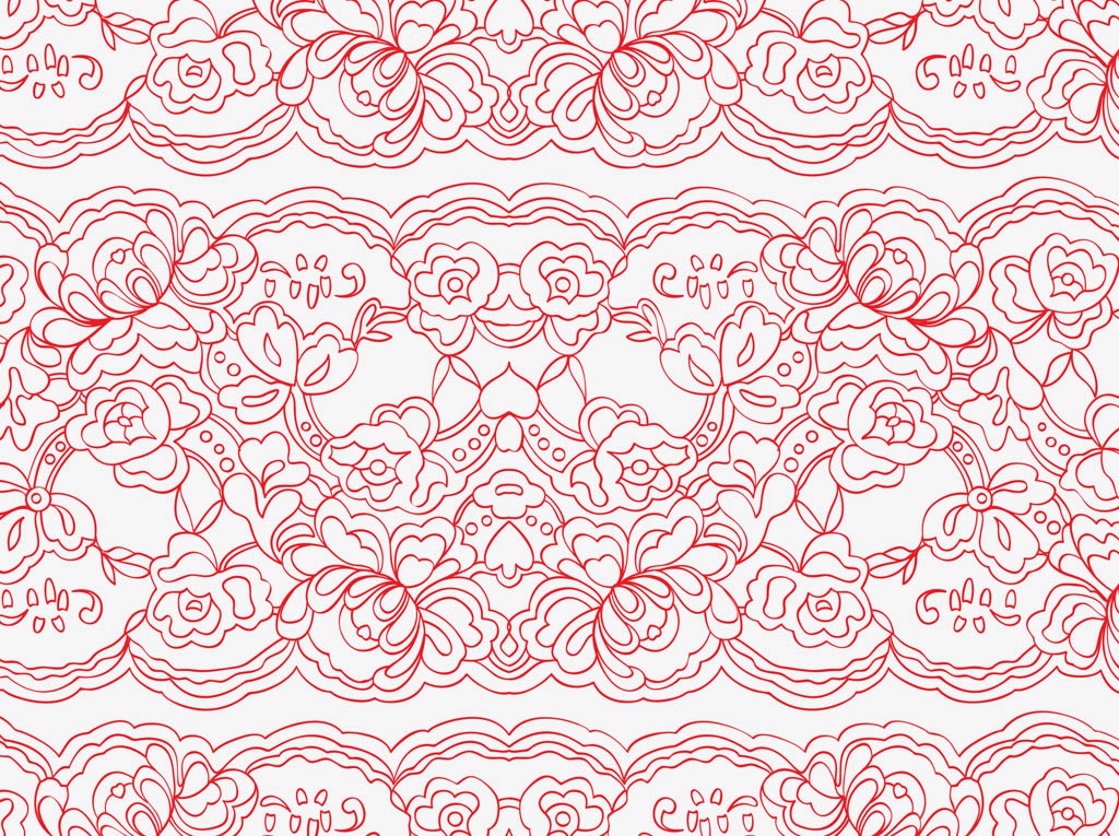 Free Vector Lace Pattern