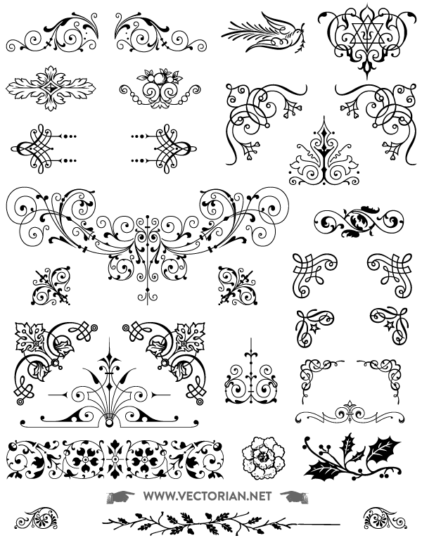 Free Vector Ornament Downloads