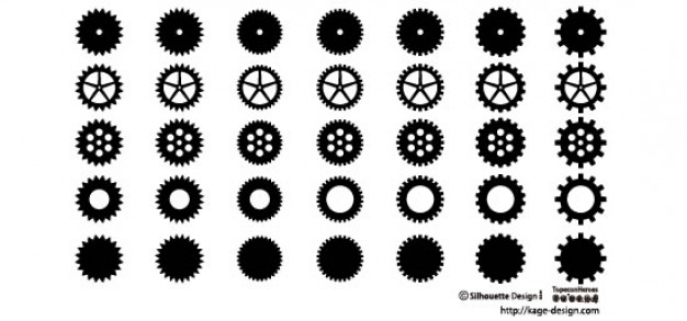 Gear Wheel Vector Free Download