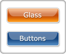 Glass Button PSD