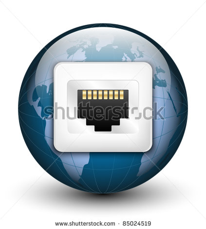 Global Network Connections Icon