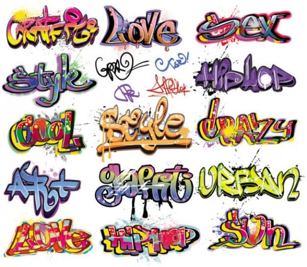 Graffiti Font Google Search