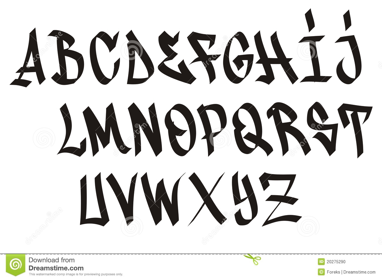 Graffiti Letters Fonts