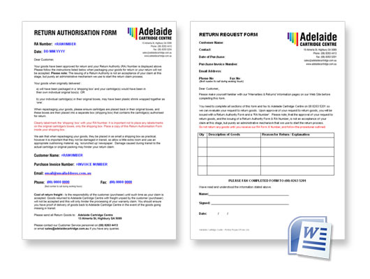 Graphic Design Work Order Form Template