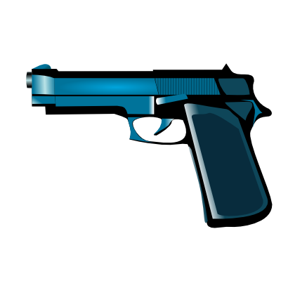Gun Clip Art Icon