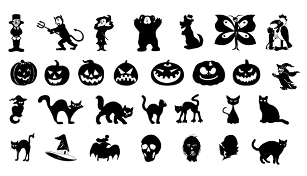 Halloween Silhouette Clip Art