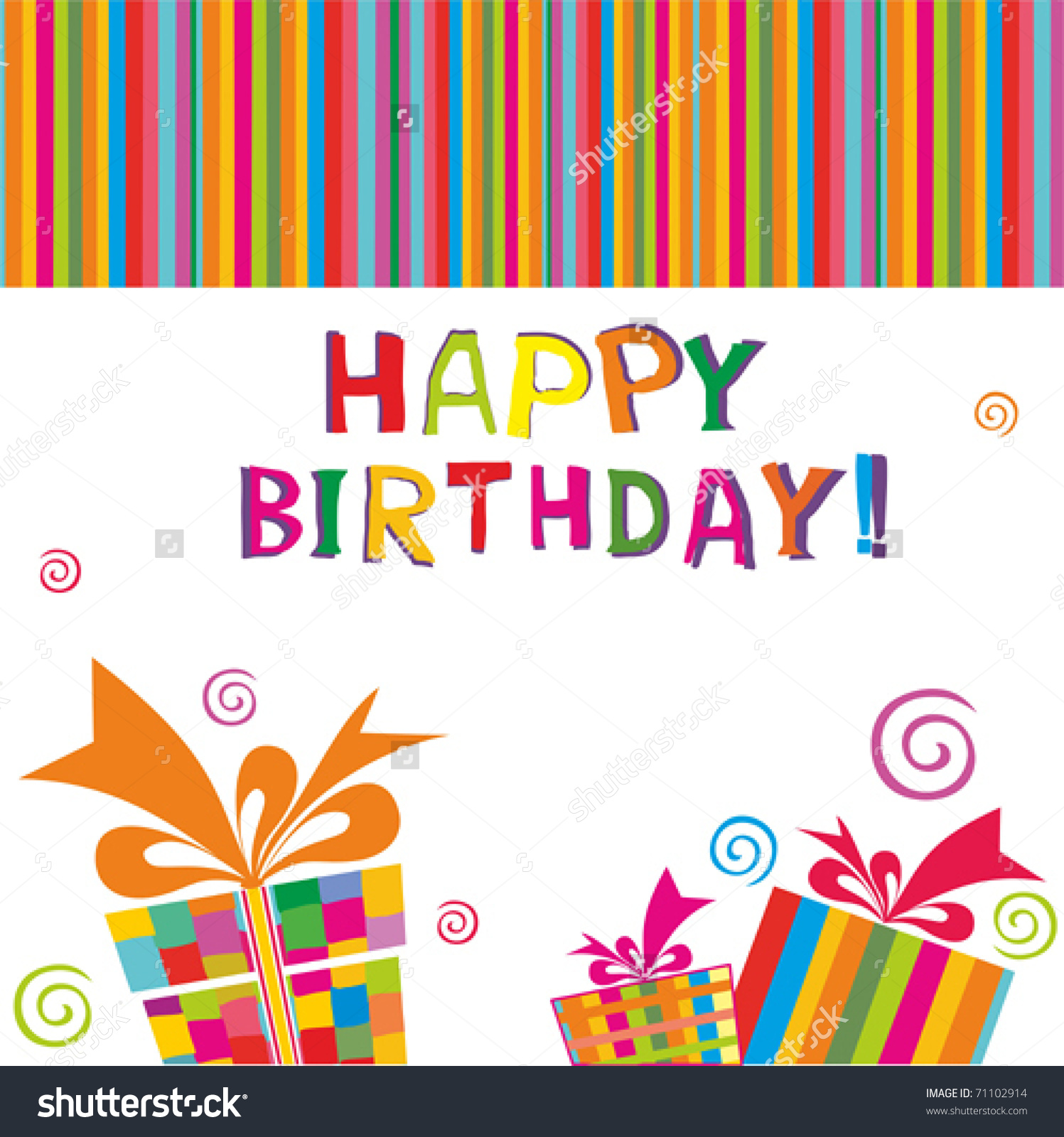 Happy Birthday Vector Happy Birthday Vector