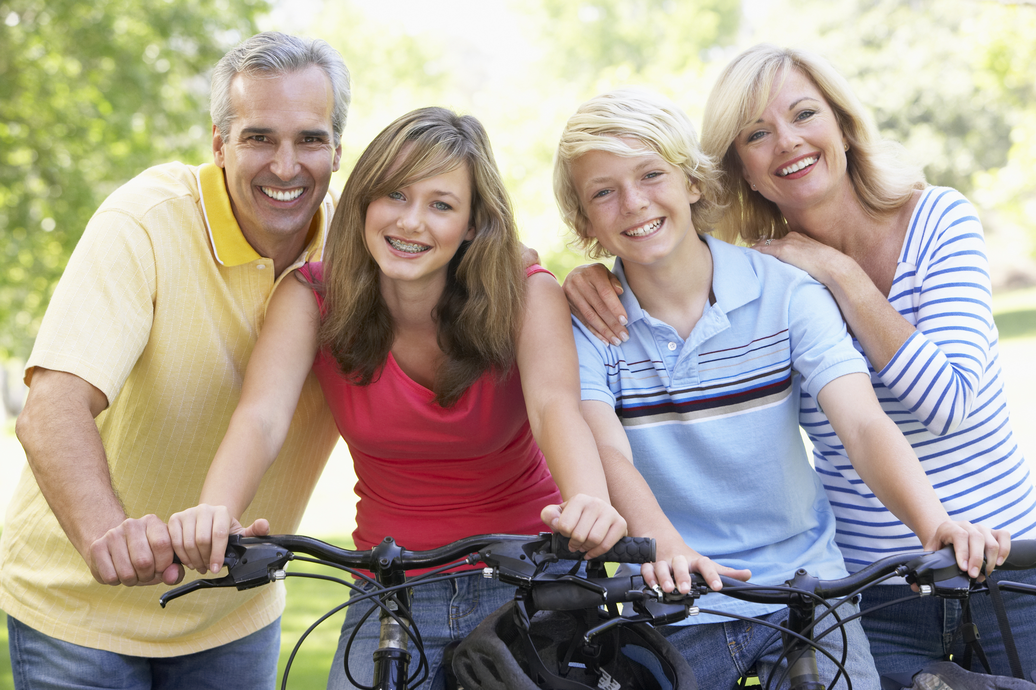 Happy Family with Teens Happy Family with Teens