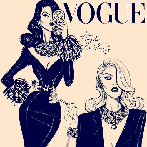 Hayden Williams Illustration Vogue