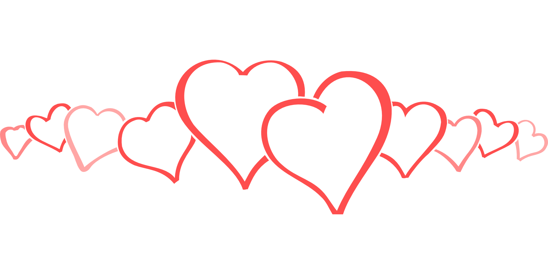 Heart Outline Vector