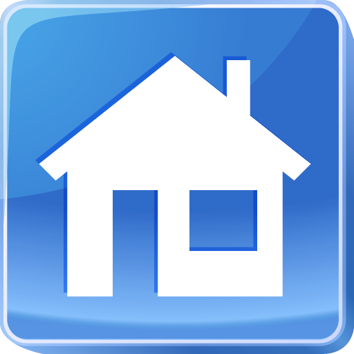 Home Icon Blue