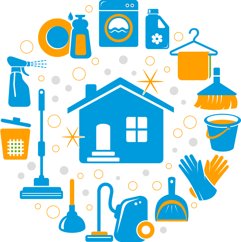 7 House Cleaning Icons Images