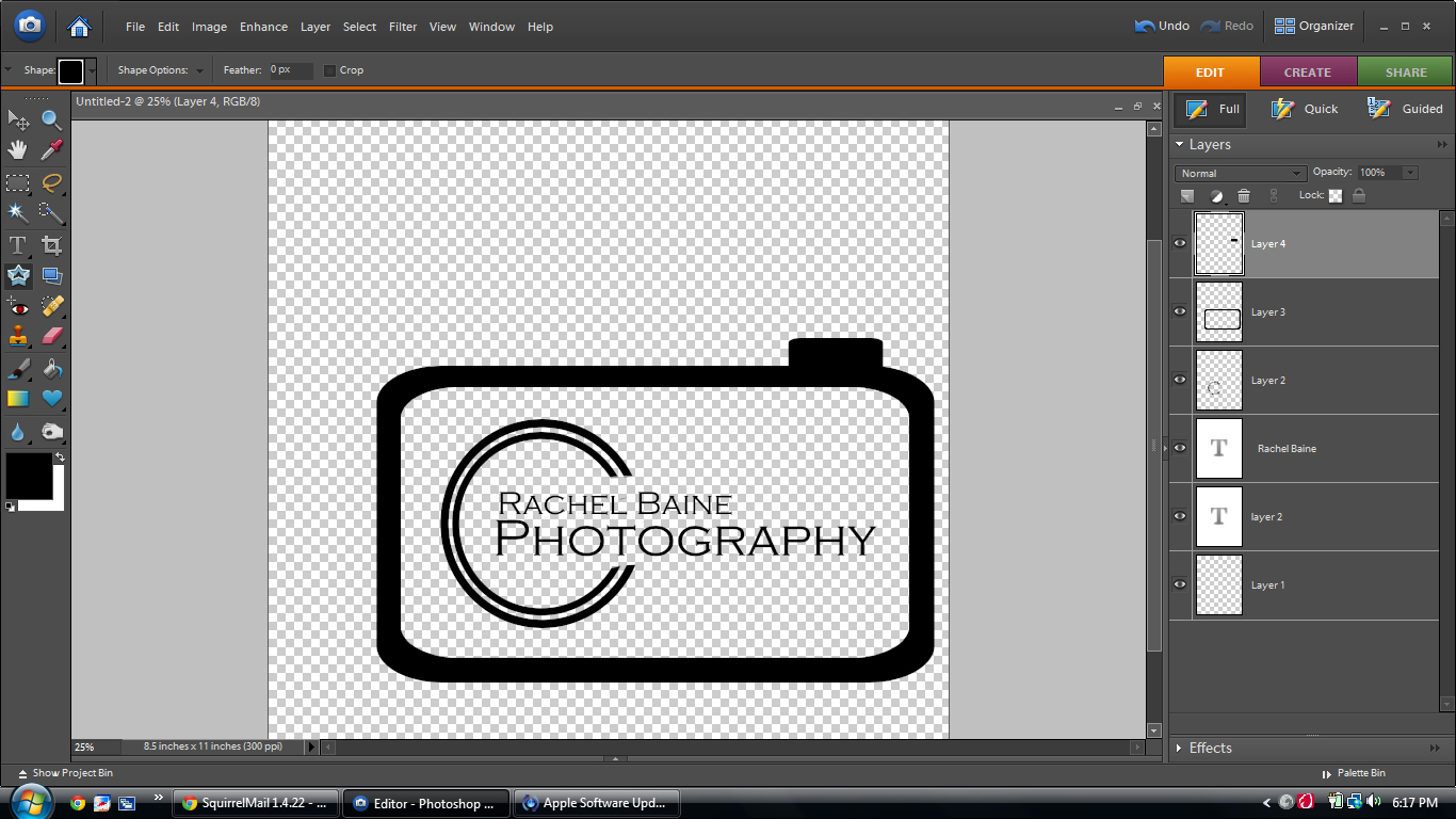 How to Create Watermark Logo