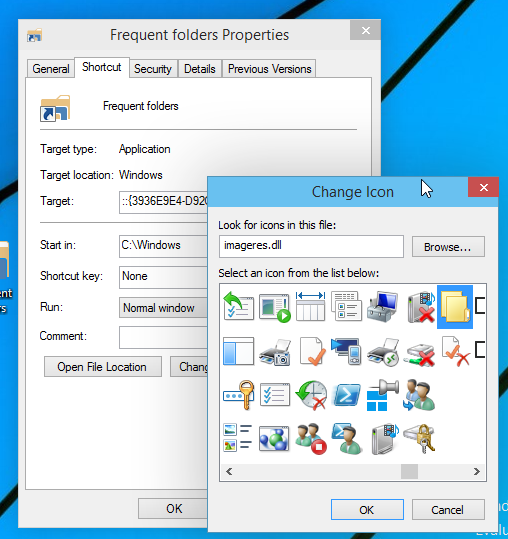 Icon Folder Location Windows 1.0