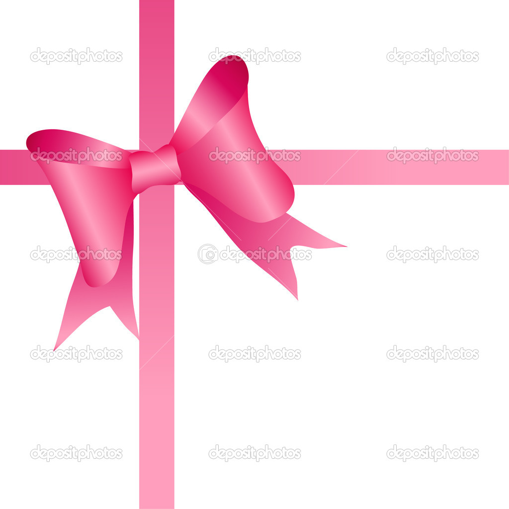 Illustration Pink Bows