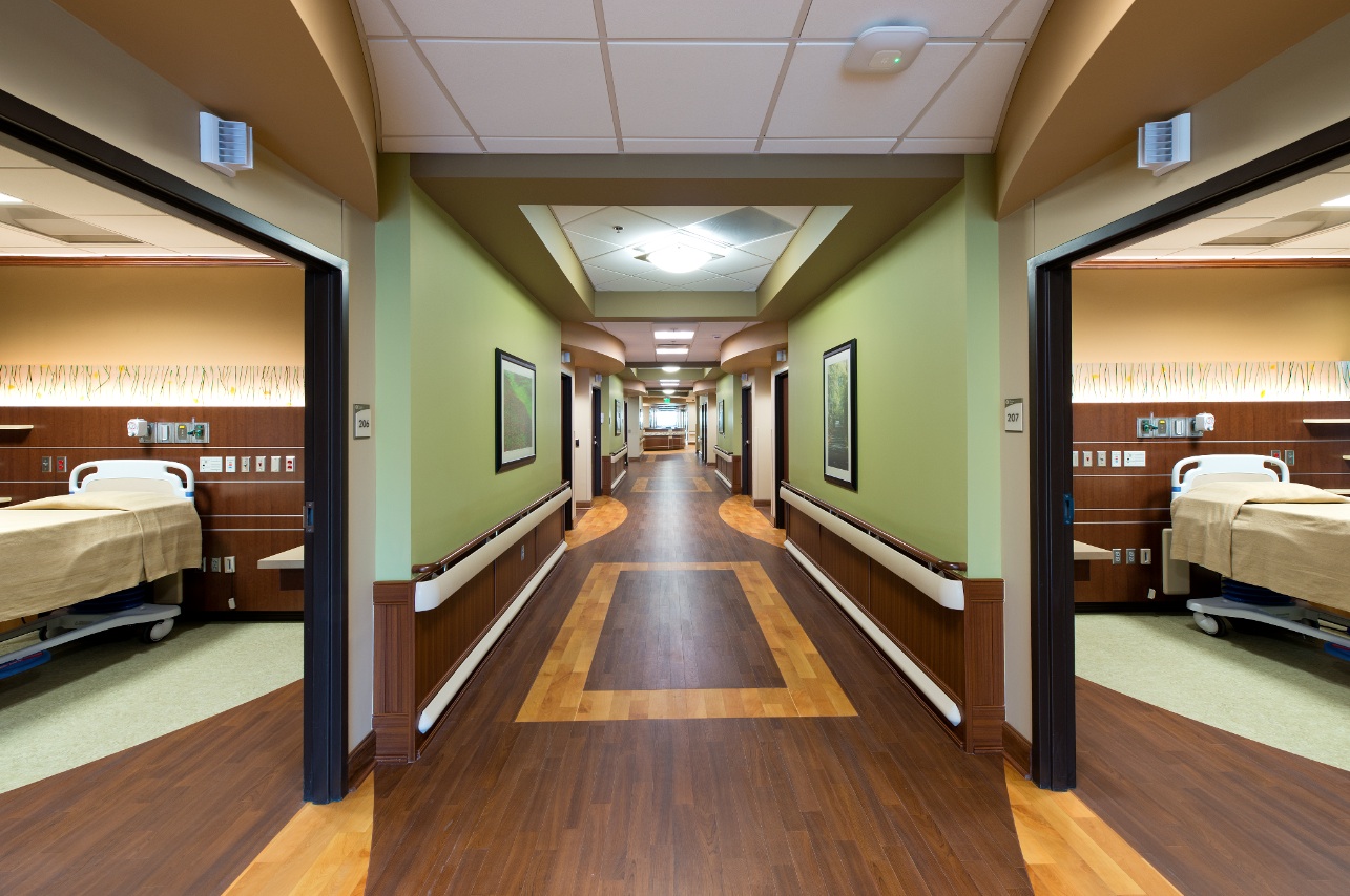 Interior Design Hospitals Corridor