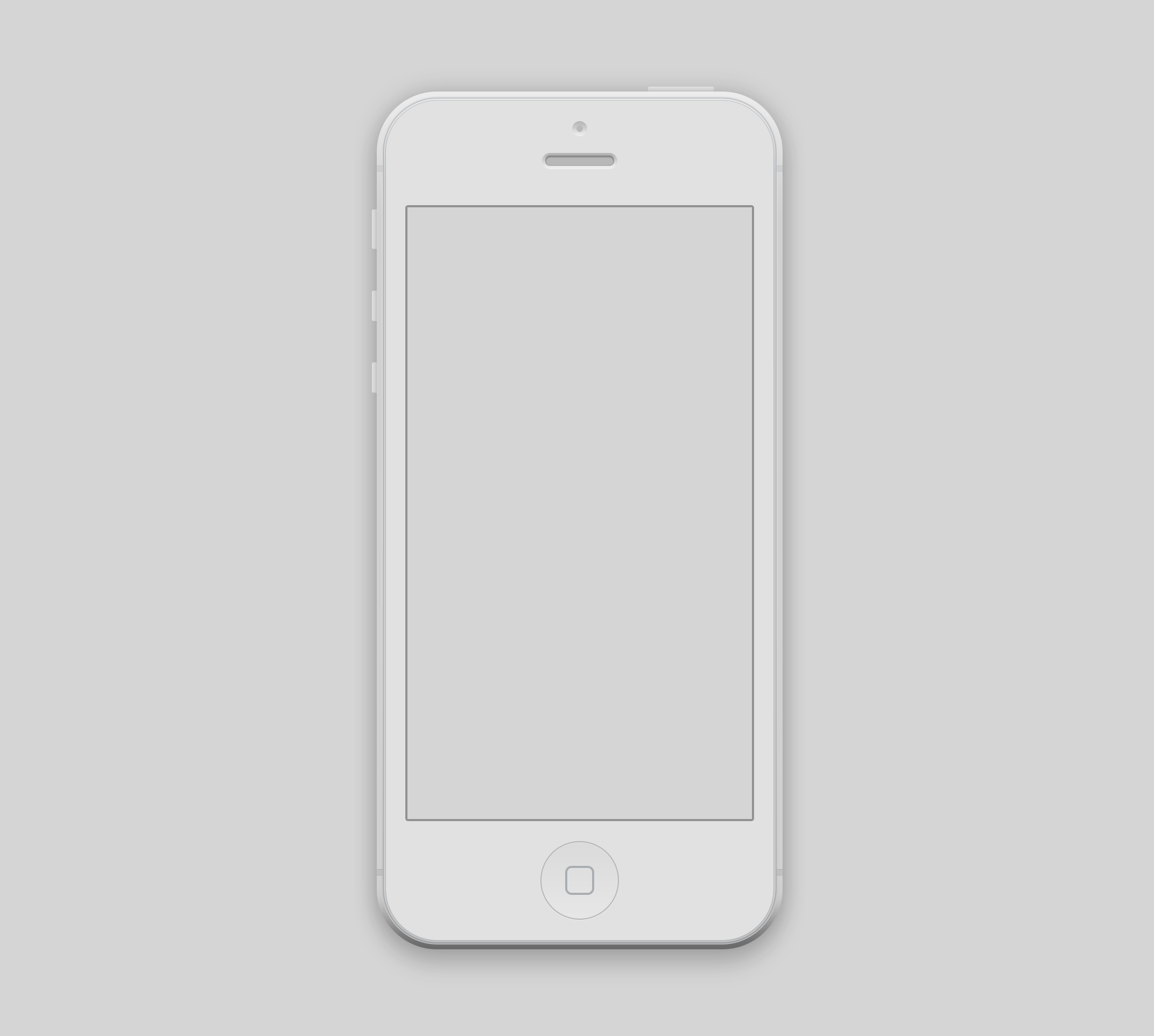 iPhone 5 Mockup PSD