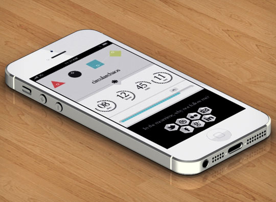 iPhone 5 Mockup PSD