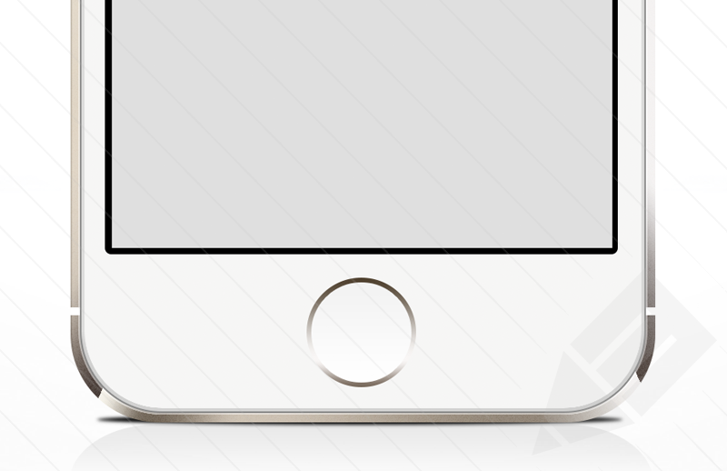 iPhone 5S Mock Up Image