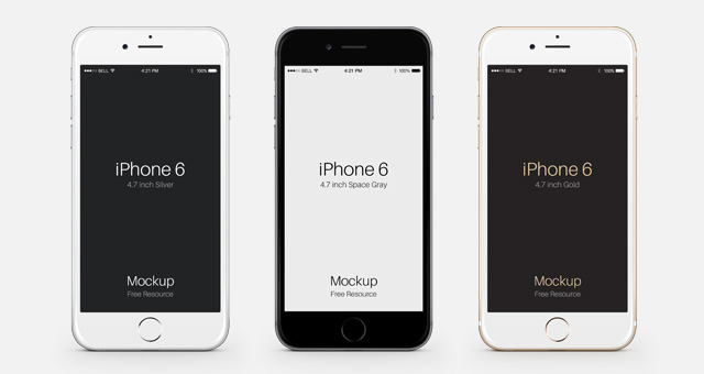 14 IPhone 6 Plus PSD Images