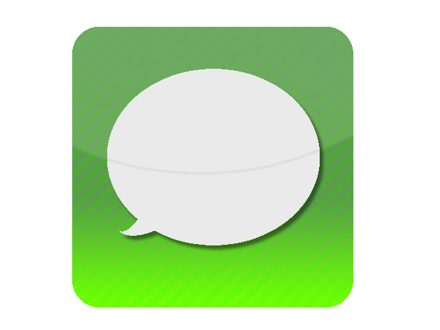 iPhone Messages App Icon iPhone Messages App Icon