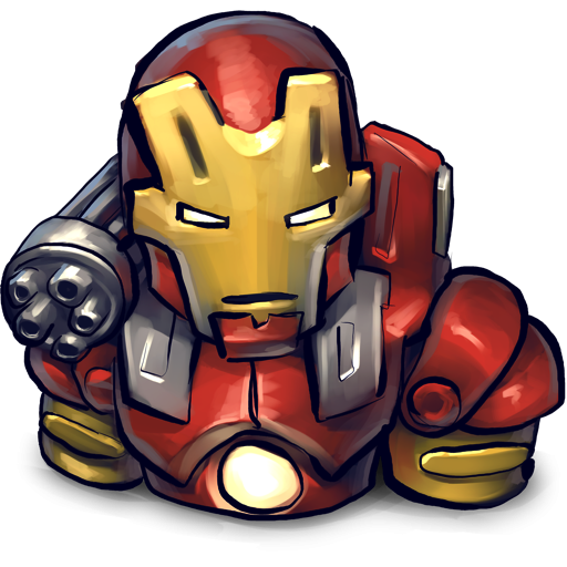 Iron Man Icon Clip Art