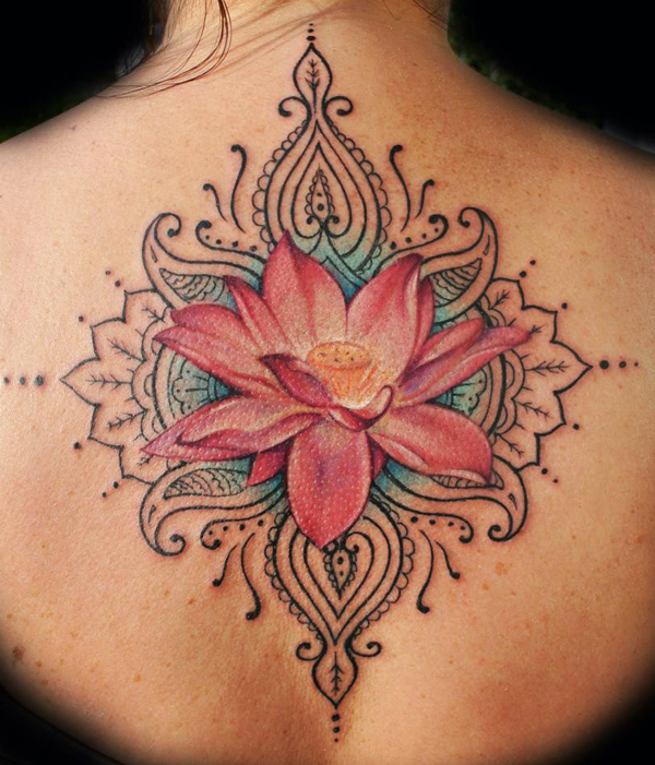 Lotus Flower Tattoo Design