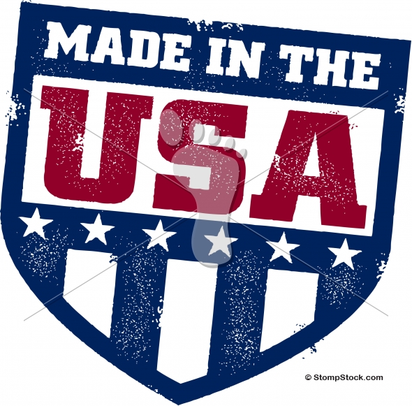 Made in USA Logo Shield