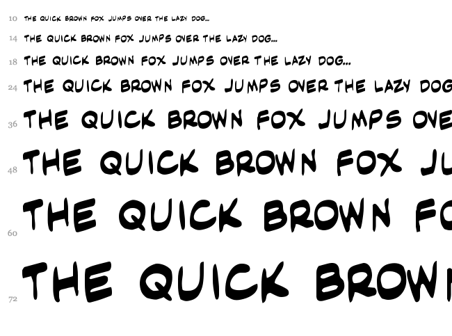 Marvel Comics Font