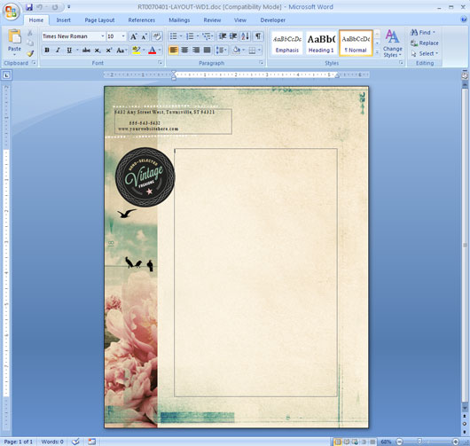 how to delete a page in microsoft word brochure template
