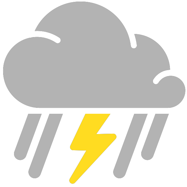 Mixed Rain and Snow Weather Icon Mixed Rain and Snow Weather Icon