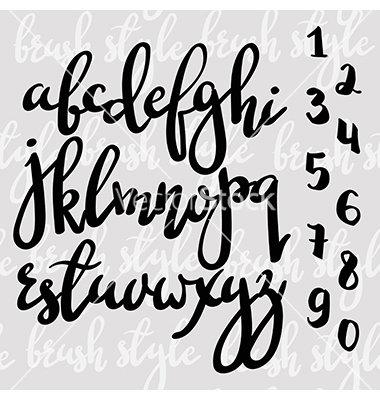 Modern Calligraphy Brush Fonts