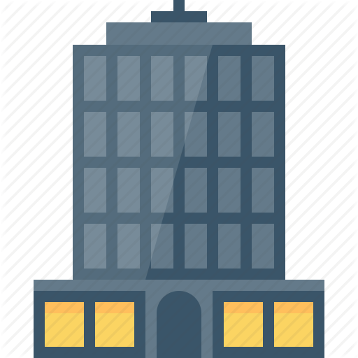 Modern Office Buildings Icon