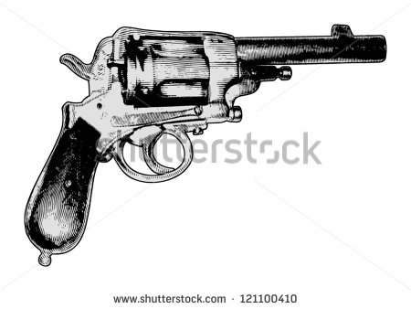 Old Gun Vector