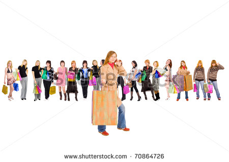 Person Shopping Photo Stock
