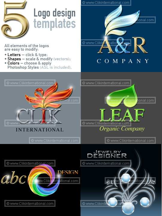 Photoshop Logo Design Templates