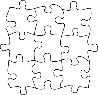 Photoshop Puzzle Pattern