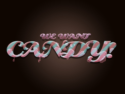 Photoshop Tutorial Candy Coated