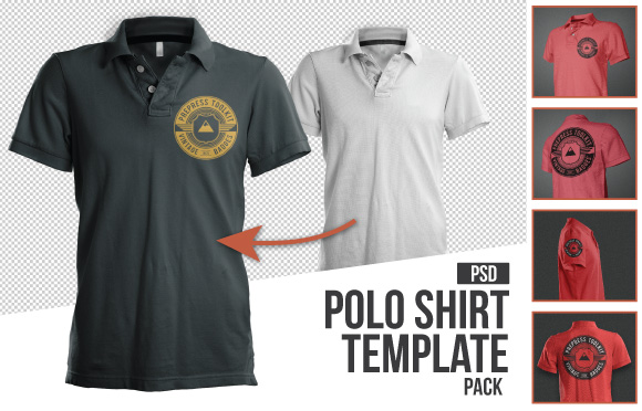 Polo Shirt Mockup Templates
