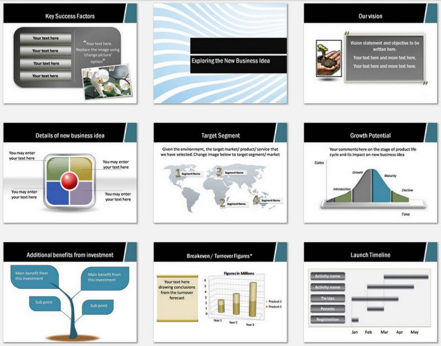 PowerPoint Business Plan Template PowerPoint Business Plan Template