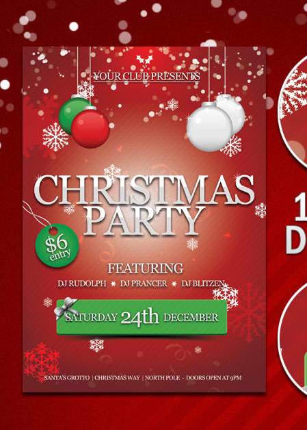 Printable Christmas Party Flyer Templates Printable Christmas Party Flyer Templates