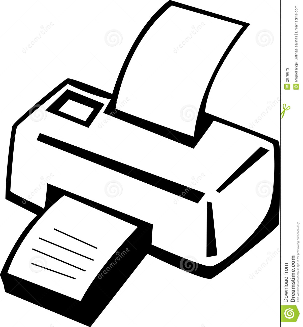 Printer Fax Machine Clip Art