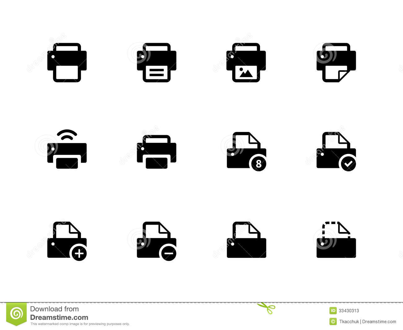 Printer Icon Vector