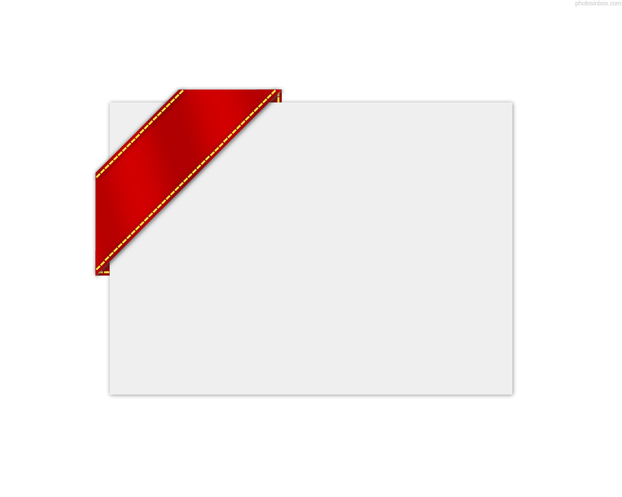 Red Ribbon Template